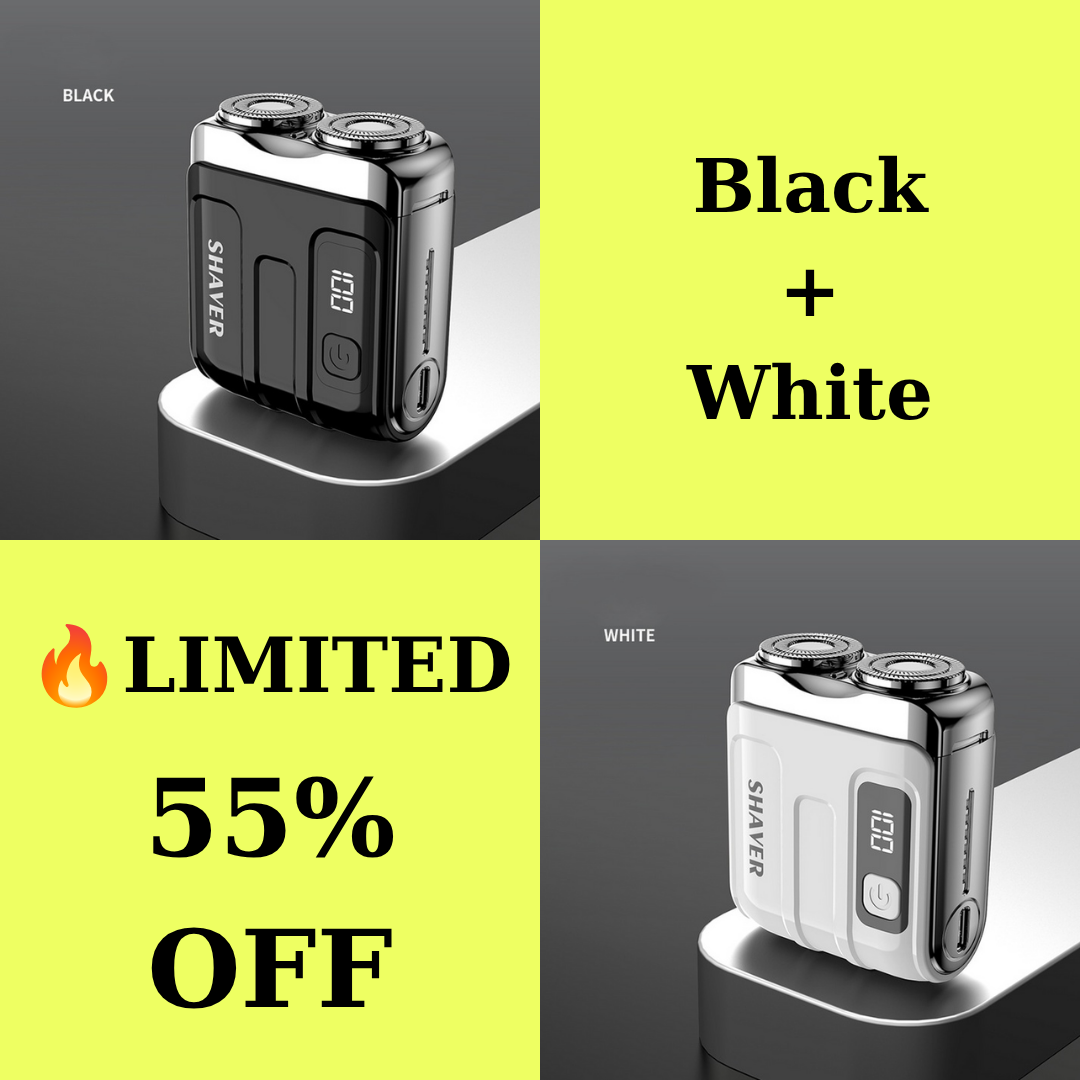 🪒 50% OFF!🔥Portable Mini Men's Electric Shaver – Compact & Rechargeable🧳