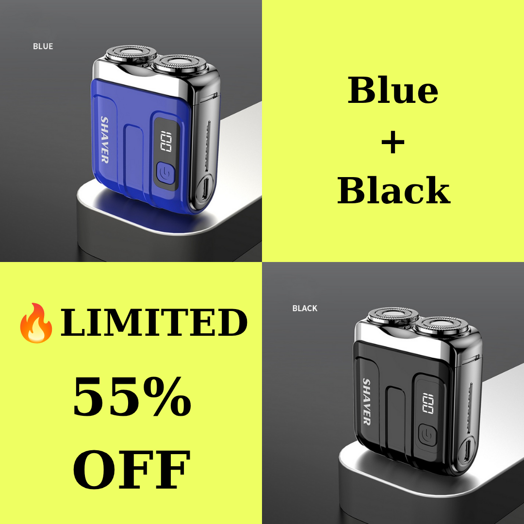 🪒 50% OFF!🔥Portable Mini Men's Electric Shaver – Compact & Rechargeable🧳