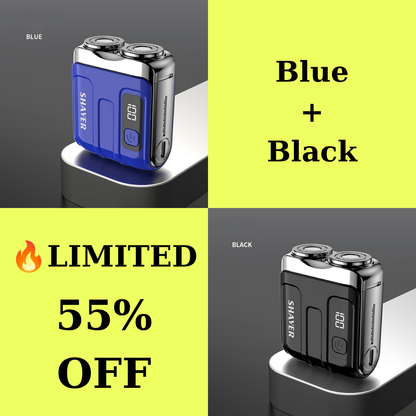 🪒 50% OFF!🔥Portable Mini Men's Electric Shaver – Compact & Rechargeable🧳