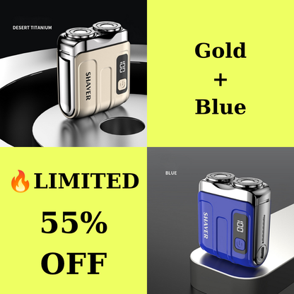 🪒 50% OFF!🔥Portable Mini Men's Electric Shaver – Compact & Rechargeable🧳
