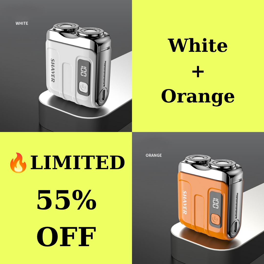 🪒 50% OFF!🔥Portable Mini Men's Electric Shaver – Compact & Rechargeable🧳