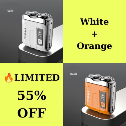 🪒 50% OFF!🔥Portable Mini Men's Electric Shaver – Compact & Rechargeable🧳