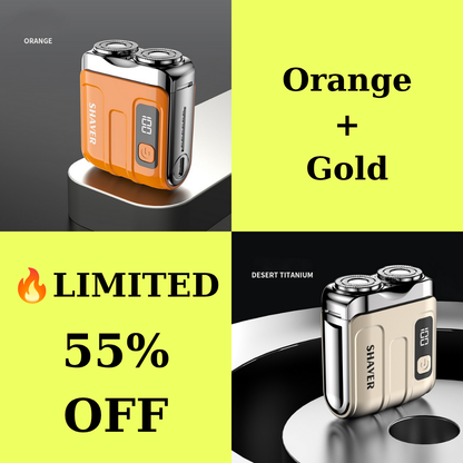 🪒 50% OFF!🔥Portable Mini Men's Electric Shaver – Compact & Rechargeable🧳